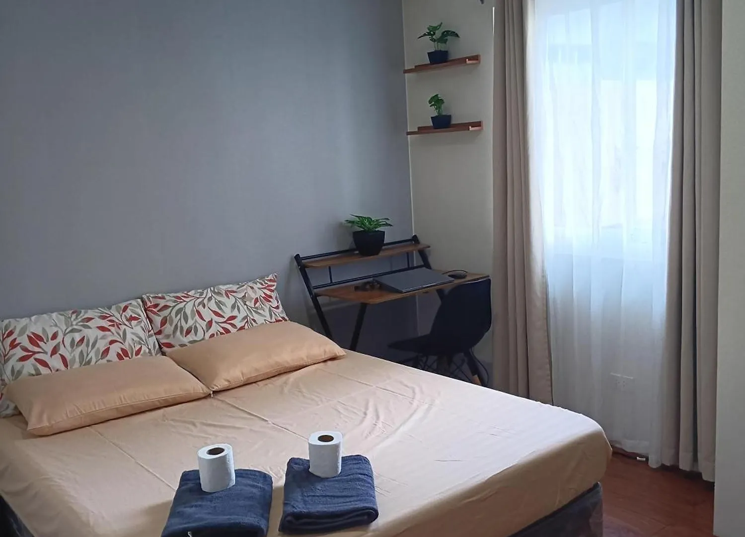 마닐라 Tres Palmas 2Br Unit Taguig Self-Check-In & Wi-Fi 아파트